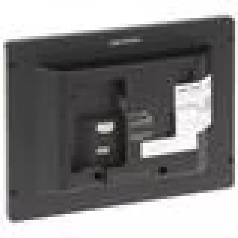 Vaizdo domofonas Hikvision DS-KH8350-TE1 7 colių IPS jutiklinis ekranas, PoE, SIP, MicroSD lizdas, 1024×600, aliuminio korpusas, juodas
