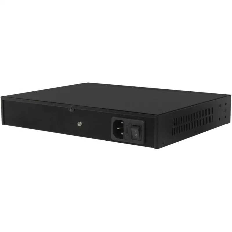 Valdomas 10 prievadų PoE komutatorius ALLNET ALL-SG8610PMJ su 8 PoE+ prievadais ir 2 aukštynkrypčiais prievadais