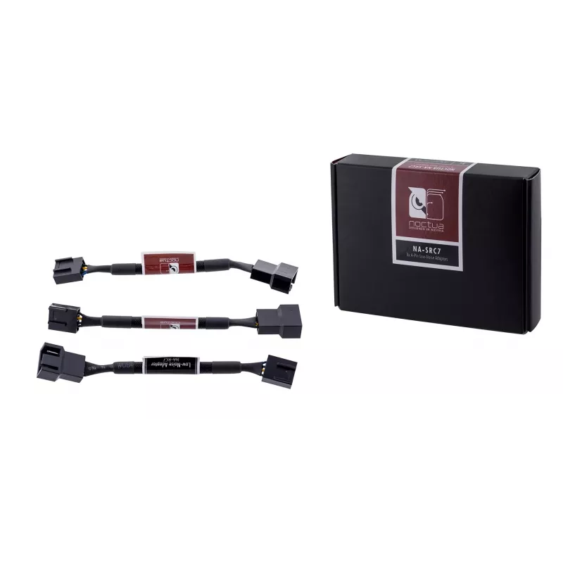 Aušinimo priedas Noctua NA-SRC7 – juodas, 111×29×150 mm, 57 g