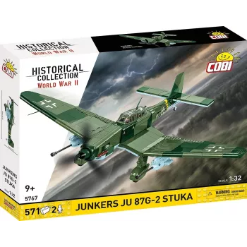 Statybinis rinkinys Cobi Blocks Junkers JU 87G-2 Stuka 571 vnt. modelio rinkinys