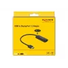 Adapteris HDMI-A kištukas į DisplayPort lizdą 4K 60 Hz DeLOCK 63206
