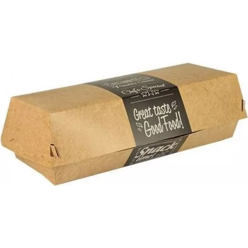 Papstar 86635 Vienkartinis maisto indas kartoninis smėlio spalvos (86635)