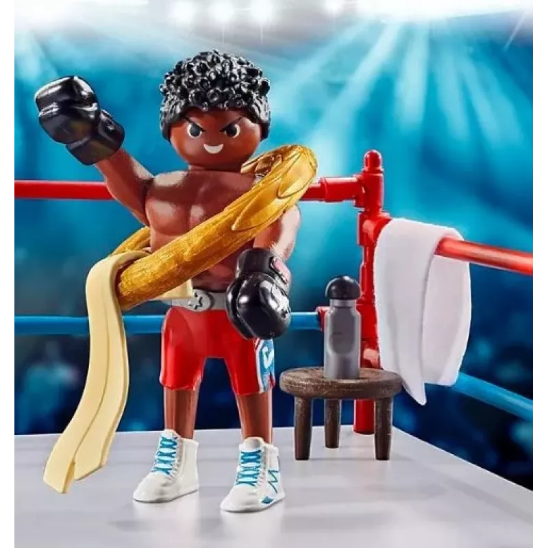 Playmobil Bokso čempiono konstravimo rinkinio veiksmo figūrėlė