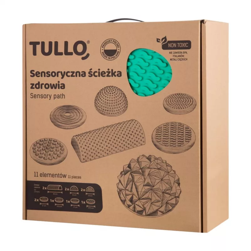 TULLO Fizjo jutiminis takelis 11 vnt.