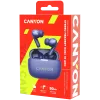 CNS-TWS10PL ausinės ir headsetas, True Wireless Stereo (TWS), į ausį, skambučiams/muzikai/sportui/kasdieniam naudojimui, USB Type-C, Bluetooth, violetinė (CNS-TWS10PL)