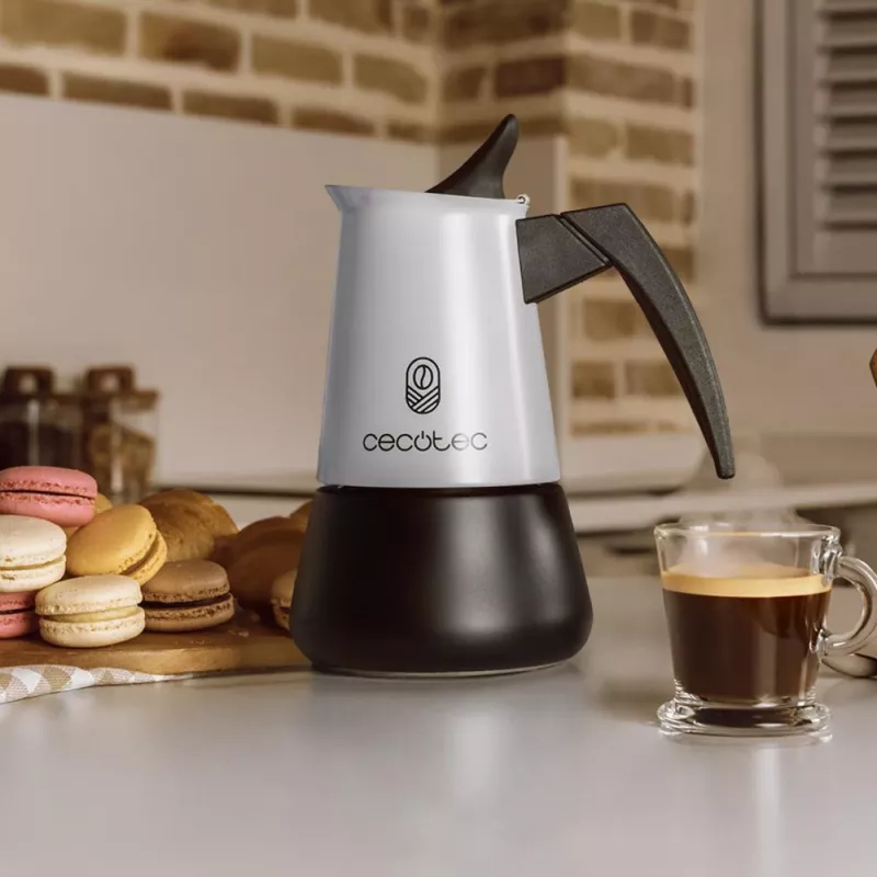 Piccolina 600, kavos virimo aparatas, šviesiai mėlynas/juodas, 300 ml I 6 puodeliai