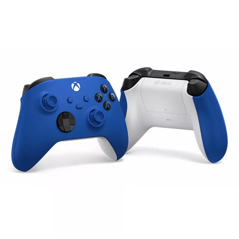 “Microsoft” belaidis “Xbox” valdiklis, mėlynas, baltas, “Bluetooth”/USB, žaidimų pultas, analoginis / skaitmeninis, “Android”, PC, “Xbox One”, “Xbox One S”, “Xbox One X”, “Xbox Series S”, “Xbox Series X”, “iOS”