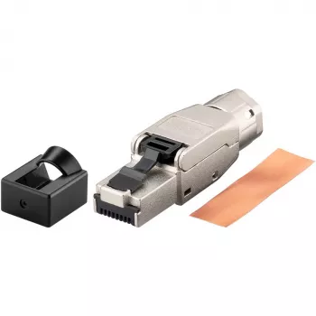 Goobay CAT 8.1 STP ekranuotas, lauke montuojamas RJ45 kištukas (61130)