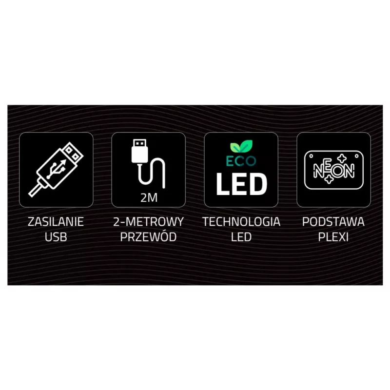 LED neoninė šviesa MANTA SNL91MT Style RAKETA – dekoratyvinis LED neoninis skydelis, modelis SNL91MT