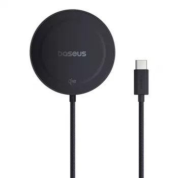 Baseus Simple Mini4 15W įkrovimo stovas (juodas)
