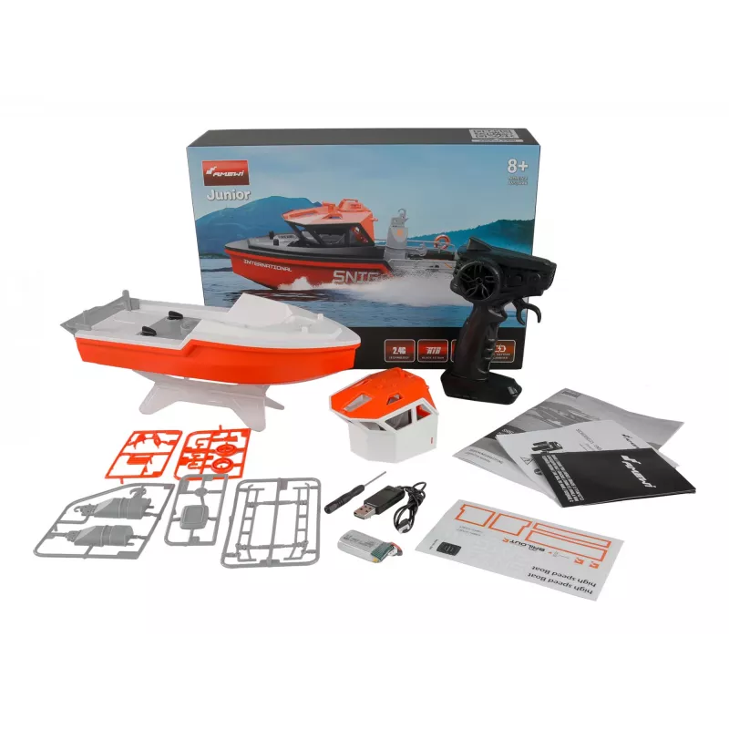Amewi Rettungsboot brushless Jetantrieb 320mm RTR Balta/orang (26116)