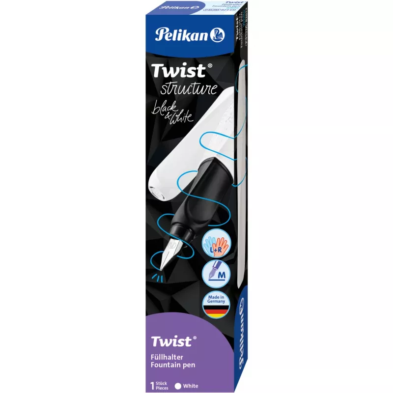 Automatinis plunksnakotis Pelikan 824620 balta korpuso spalva
