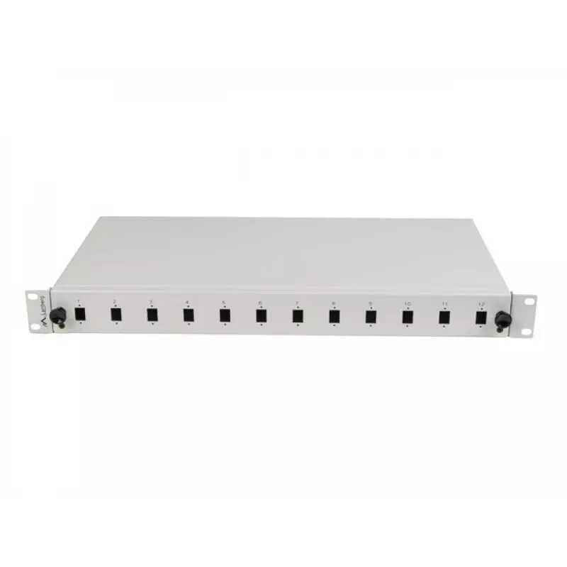 Patch panel Lanberg FOP1-12SS-LDS Pilka ABS Plienas 19 colių