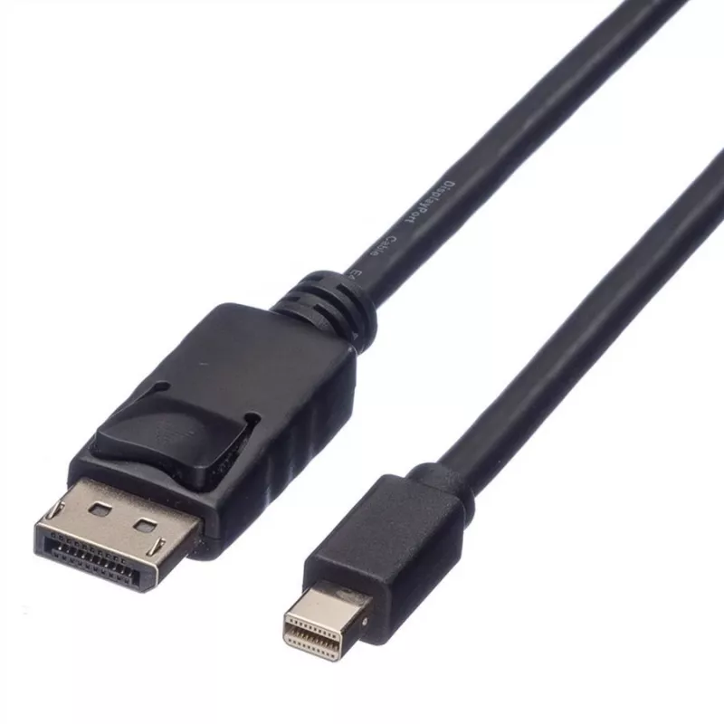 Roline DisplayPort laidas, DP ST - Mini DP ST, juodas, 1,5 m (11.04.5638)