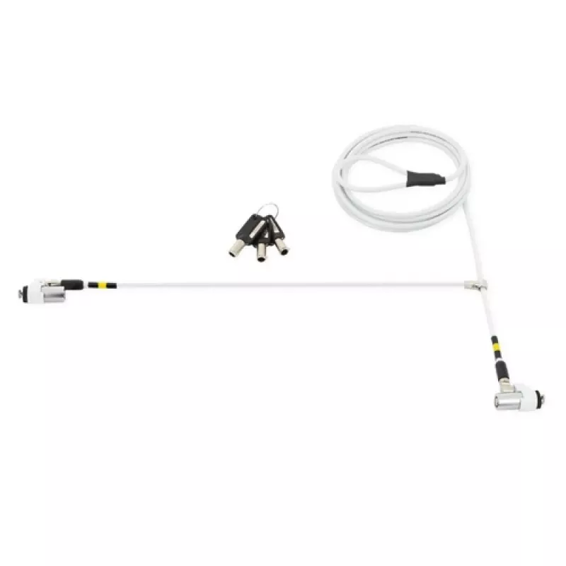 Mobilis plonas Twin Rotating - Sicherheitskabelschloss - 1.8 m