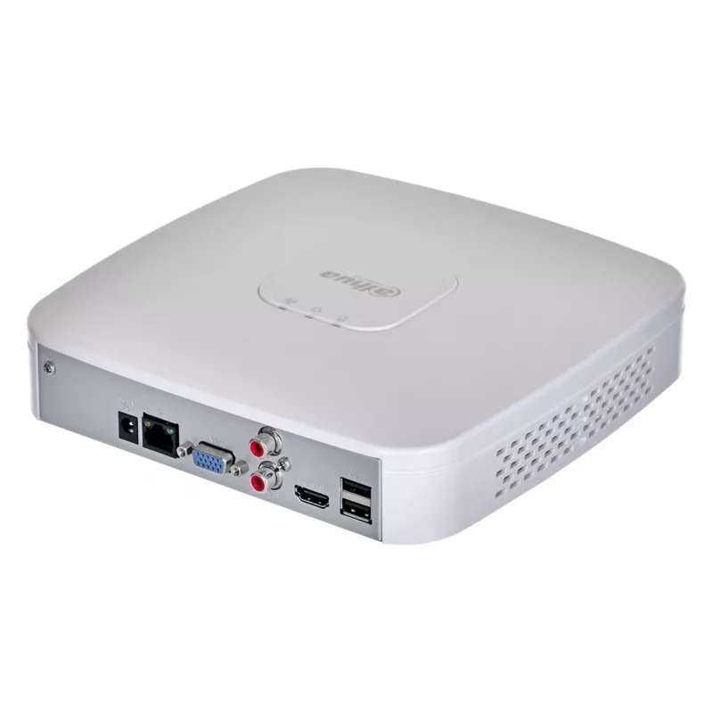 Tinklo vaizdo registratorius DAHUA NVR2108-I2 — 8 kanalų NVR, 4096×2400 maks., SATA III iki 10 TB, 1U baltas