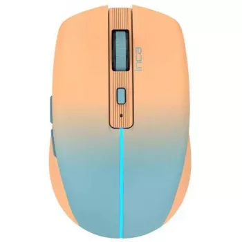 Cian Technology GmbH INCA Pelė IWM-511RT Blt+Wrls RGB pagrindo spalva Oranžinė