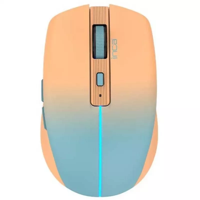 Cian Technology GmbH INCA Pelė IWM-511RT Blt+Wrls RGB pagrindo spalva Oranžinė