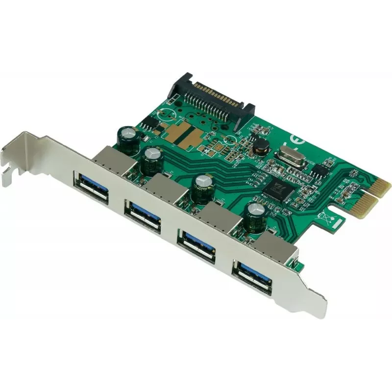 PCIe USB 3.0 valdiklio plokštė Renkforce 1211115 — 4 prievadai