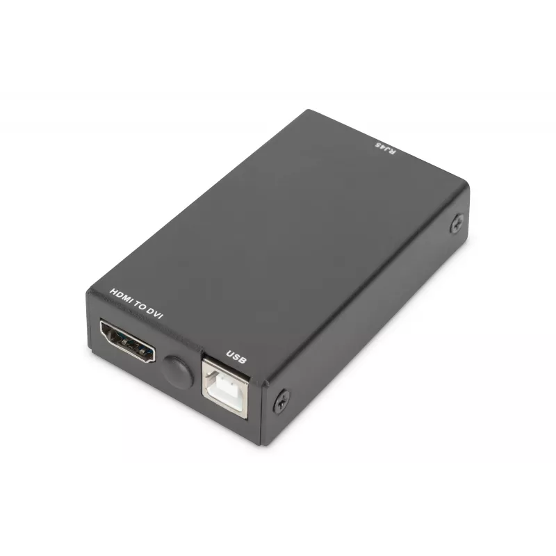 Digitus DVI raktas modulinėms KVM konsolėms RJ45 į DVI juodas 1080p