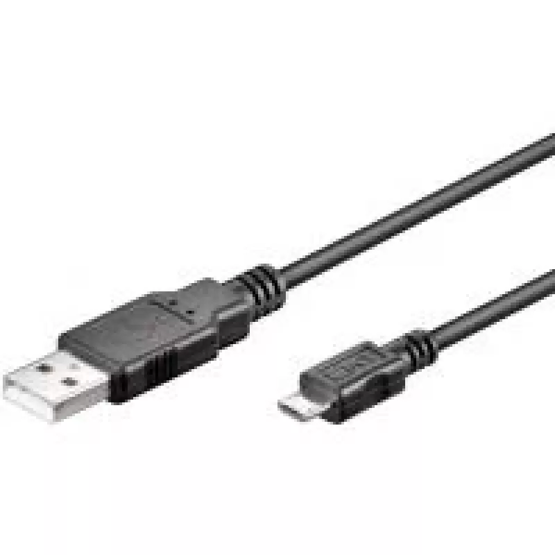 USB laidas Goobay 95736 0,15 m USB A Micro-USB B juodas
