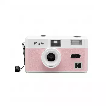 Momentinė kamera Kodak 35mm Ultra F9 Baby pink — 35 mm juosta, fiksuota F9 diafragma