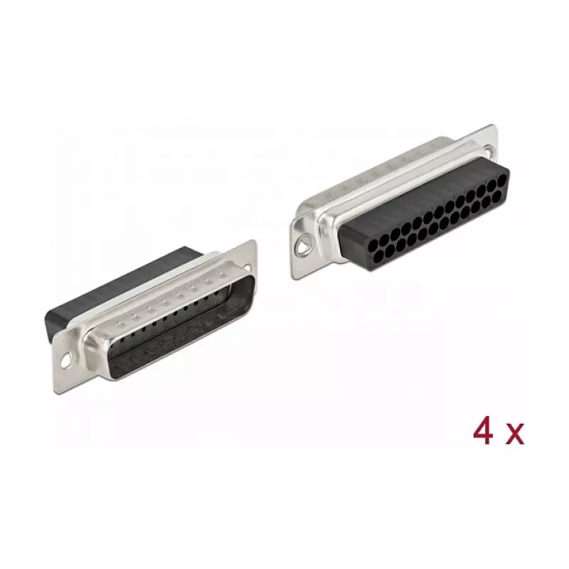 Laido jungtis D-Sub 25 kontaktų DeLOCK 66710