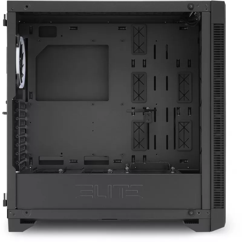PC Case Sharkoon ELITE SHARK CA200G Midi Tower Juoda