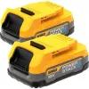 DeWALT DCBP034E2-XJ belaidžio įrankio baterija / įkroviklis