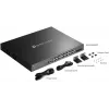 TP-Link SG5428XMPP tinklo komutatorius Valdomas L3 Gigabit Ethernet (10/100/1000) Maitinimas per Ethernet (PoE) Juoda