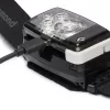 Juoda DIAMOND Distance LT 1100 Priekinis žibintuvėlis su galvos juosta LED