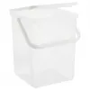 Plastikinis ploviklių indas Rotho Basic 9 L modelis 1770101100RP, baltas, dangtelis, pakabinimo anga