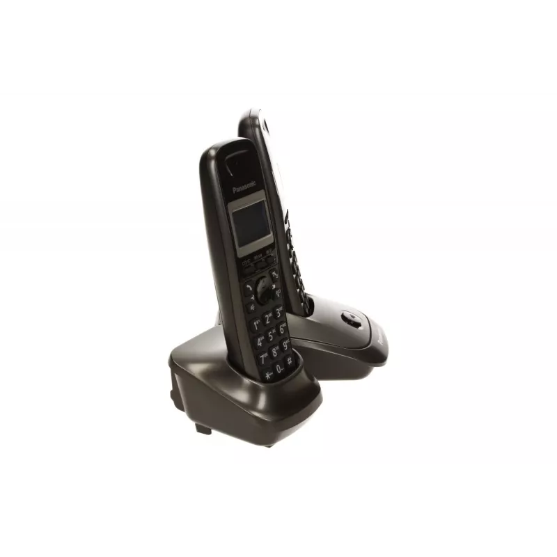 Panasonic KX-TG2512 DECT telefonas pilkas Skambinančiojo ID