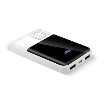 Išorinė baterija everActive EB-10Q 10 000 mAh, 2× USB išėjimai, 22,5 W QC4.0