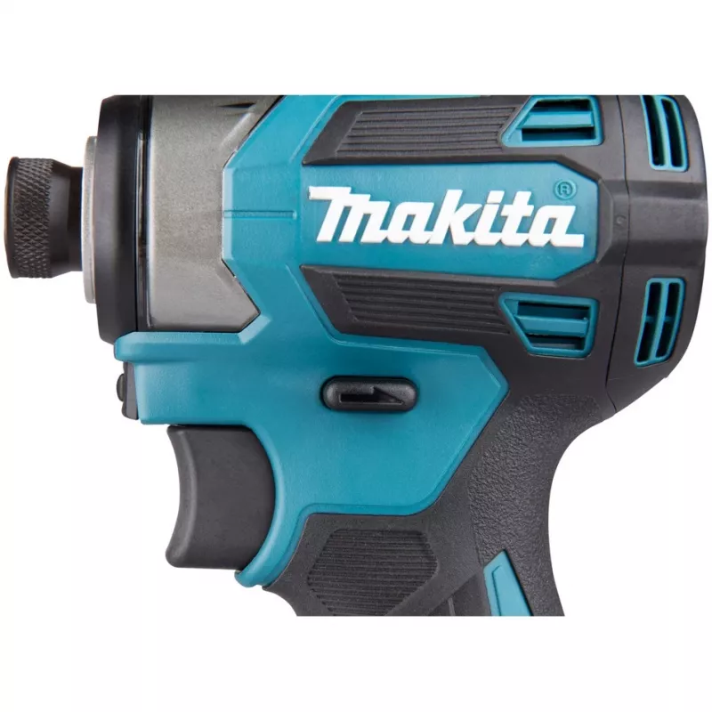 Akumuliatorinis smūginis suktuvas Makita DTD173RTJ 18V, 1/4 colio griebtuvas, 3600 aps./min., pistoletine rankena, ličio jonų baterija