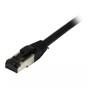 Synergy 21 komutacinis kabelis RJ45, CAT8.1 2000Mhz, 0.25m, juodas, S-STP(S/FTP), TPE(Ultra SuperFlex), AWG26, Synergy 21 - Skaitmeniniai/Duomenys - Tinklas