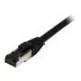 Synergy 21 komutacinis kabelis RJ45, CAT8.1 2000Mhz, 0.25m, juodas, S-STP(S/FTP), TPE(Ultra SuperFlex), AWG26, Synergy 21 - Skaitmeniniai/Duomenys - Tinklas