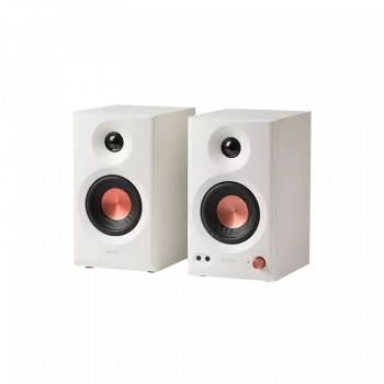 Edifier | Maitinami studijiniai monitoriniai garsiakalbiai | MR3 | 18W x 2 W | Bluetooth | Balta | ≥ 85 dB | Belaidis ryšys