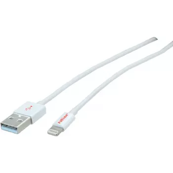 ROLINE - Lightning laidas - Lightning (M) į USB (M) - 15 cm - Ekranuotas - Baltas - Formuotas - skirtas Apple iPad/iPhone/iPod (Lightning) (11.02.8326)
