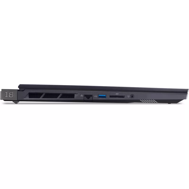 Nešiojamas kompiuteris Acer Predator PH18-73-98E0 — Intel Core Ultra 9 275HX, 18 colių WQXGA (2560×1600), 128 GB DDR5, 2 TB SSD, NVIDIA GeForce RTX 5080, Windows 11 Pro, juodos spalvos