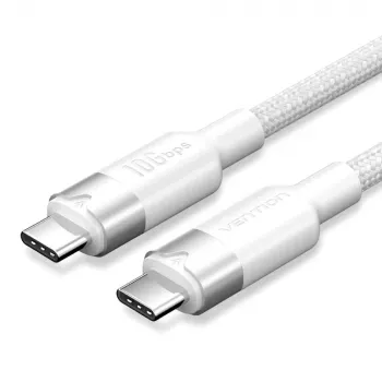 Vention USB 3.2 5A 10Gbps 1m WH USB-C į C kabelis