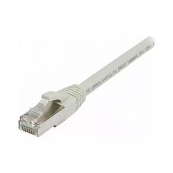 Synergy21 komutacinis kabelis RJ45, CAT8.1 2000Mhz, 0,25m, Pilka, S-STP(S/FTP), TPE/LSZH(SuperFlex), AWG26,