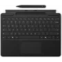 Klaviatūros dangtelis Microsoft Surface Pro 10 su CoPilot mygtuku ir plonas Pen 2 palaikymu — Juodas
