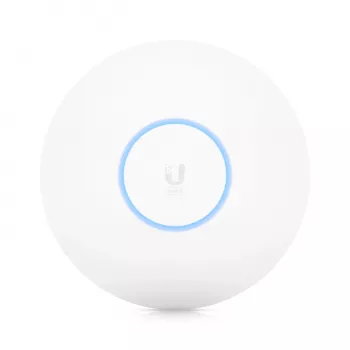 Belaidžio ryšio prieigos taškas UBIQUITI U6‑PRO — Wi‑Fi 6 dviejų juostų 2.4/5 GHz, PoE, IP54, luboms/sienai, 4800 Mbps (5 GHz), 573.5 Mbps (2.4 GHz)