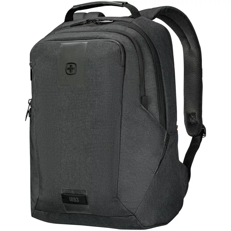 WENGER MX ECO Professional 40,64cm 16Zoll nešiojamojo kompiuterio kuprinė su 25,4cm 10Zoll planšetės kišene, anglis