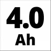 Einhell 4511396 ličio jonų 4000 mAh 18 V įkraunama baterija (4511396)