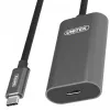 USB kabelis UNITEK U305A 5 m USB 3.2 Gen 1 USB C pilkas