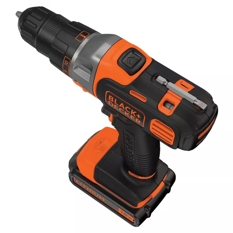 Osciliuojantis daugiafunkcis įrankis Black & Decker MT218K-QW juoda, oranžinė 8500 OPM