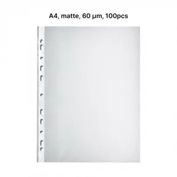 AD Class PERFORUOTAS ĮDĖKLAS Orange Peel A4 60 mikronų, pakuotė 100 vnt.