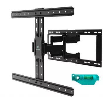 TV grindų stovas ONKRON SM6-B 32 colių–90 colių ekranams, 50 kg talpa, VESA 200x200–600x400, pasvirimas -10–5°, pasukimas 40°